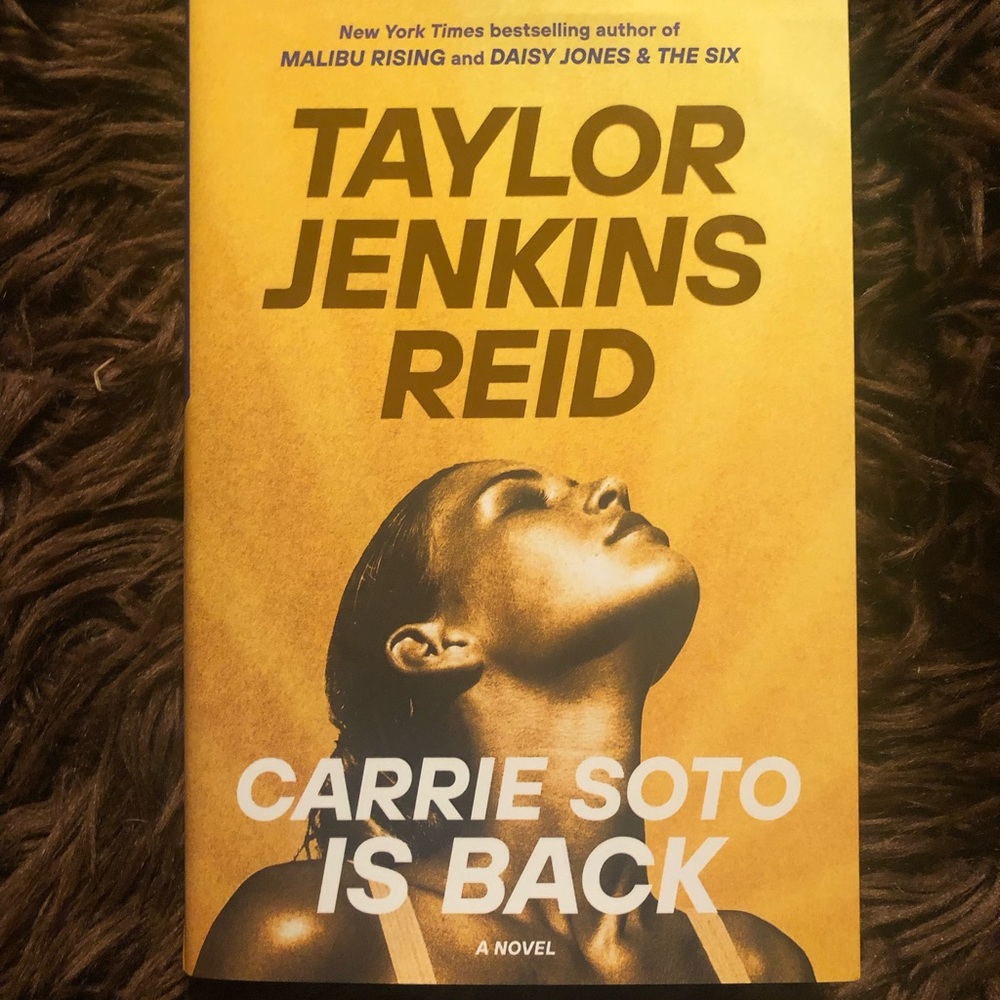 Signed copy of Carrie Soto is back by Taylor Jenkins Reid